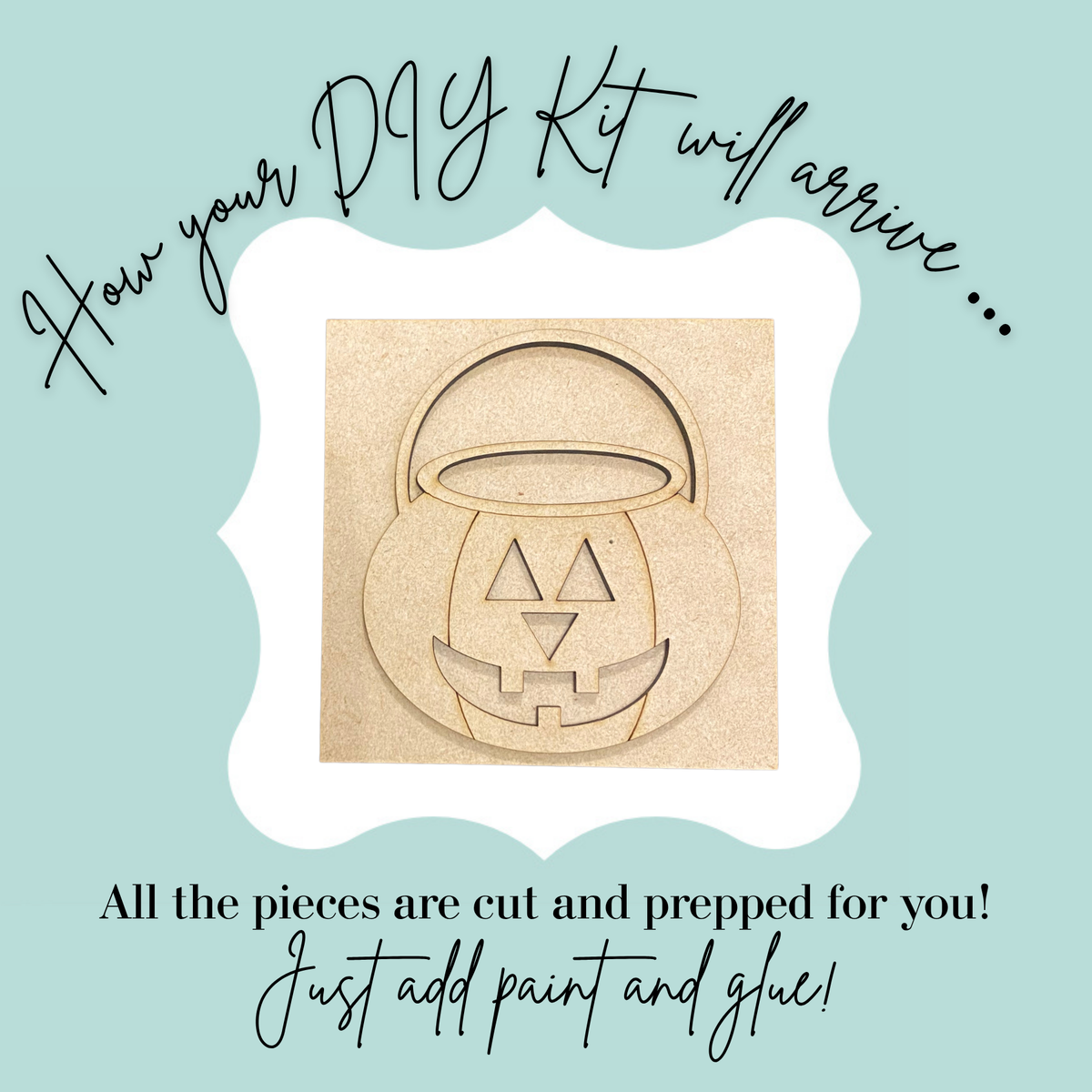 Pumpkin Pail DIY Kit