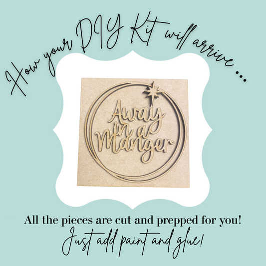 Away In A Manger DIY Mini Kit