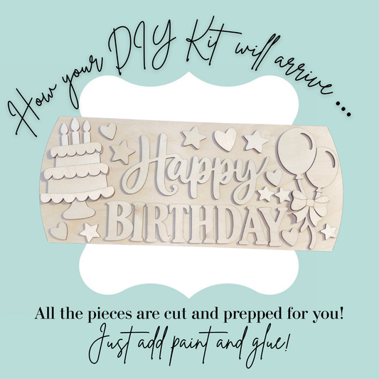 Birthday Celebration 14” Front Door Swap Add-On