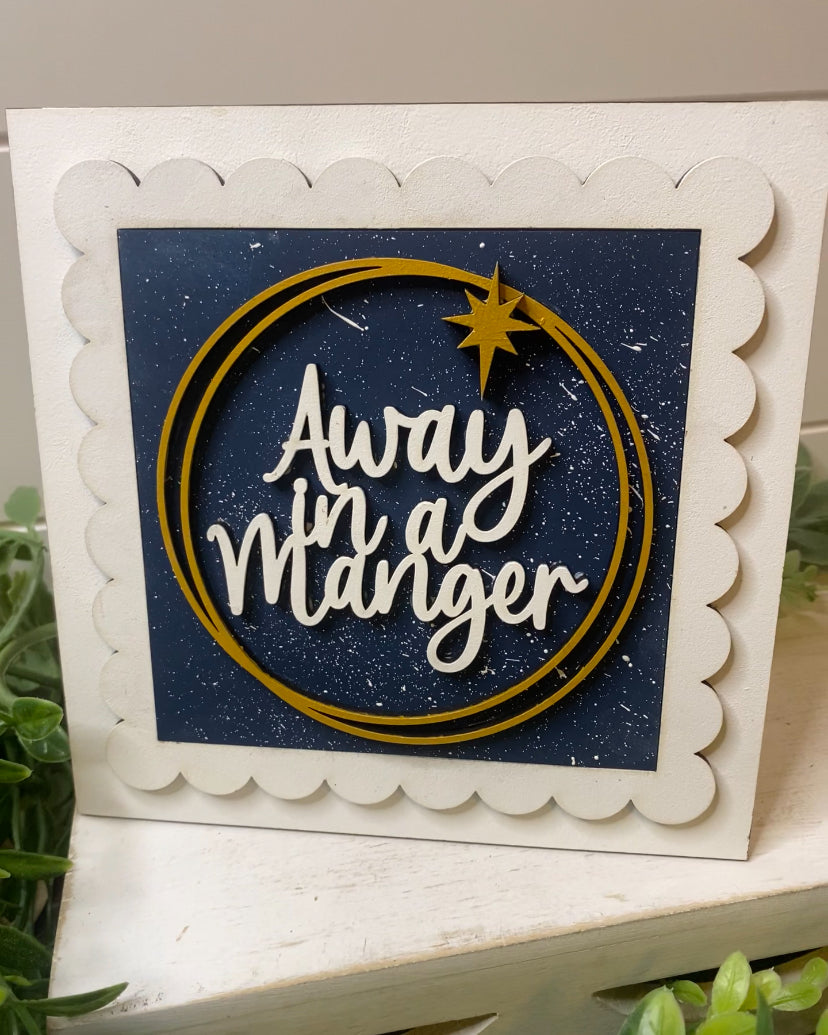 Away In A Manger DIY Mini Kit