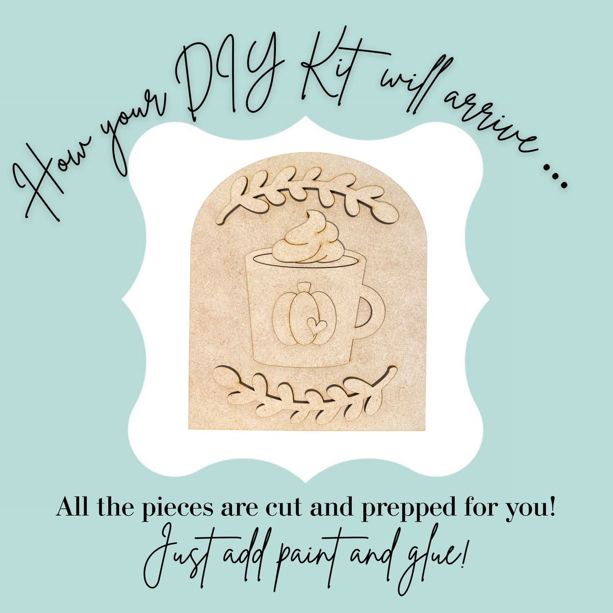 Pumpkin Latte Arch DIY Kit