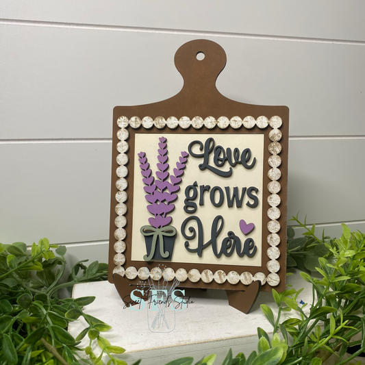 Love Grows Here Lavender DIY Mini Kit