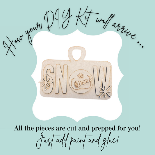 Snow Much Fun Shovel DIY Kit