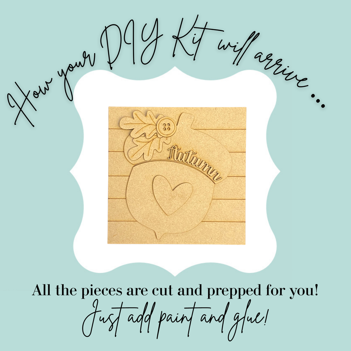 Autumn Acorn DIY Kit