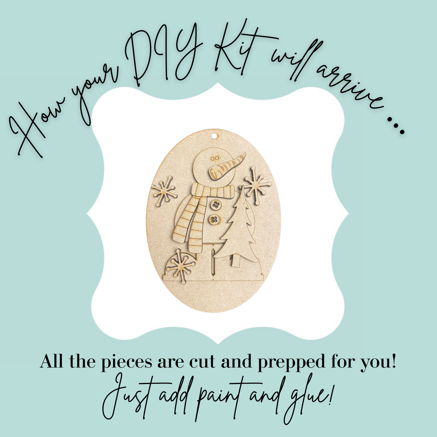 Bundled Up DIY Ornament Kit