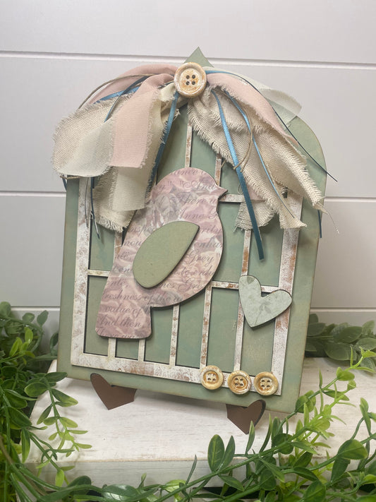 Vintage Bird Cage DIY Kit