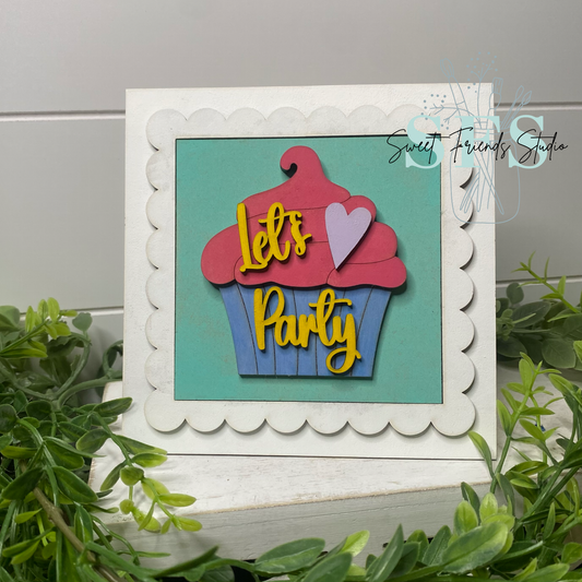 Party Cupcake Mini DIY Kit