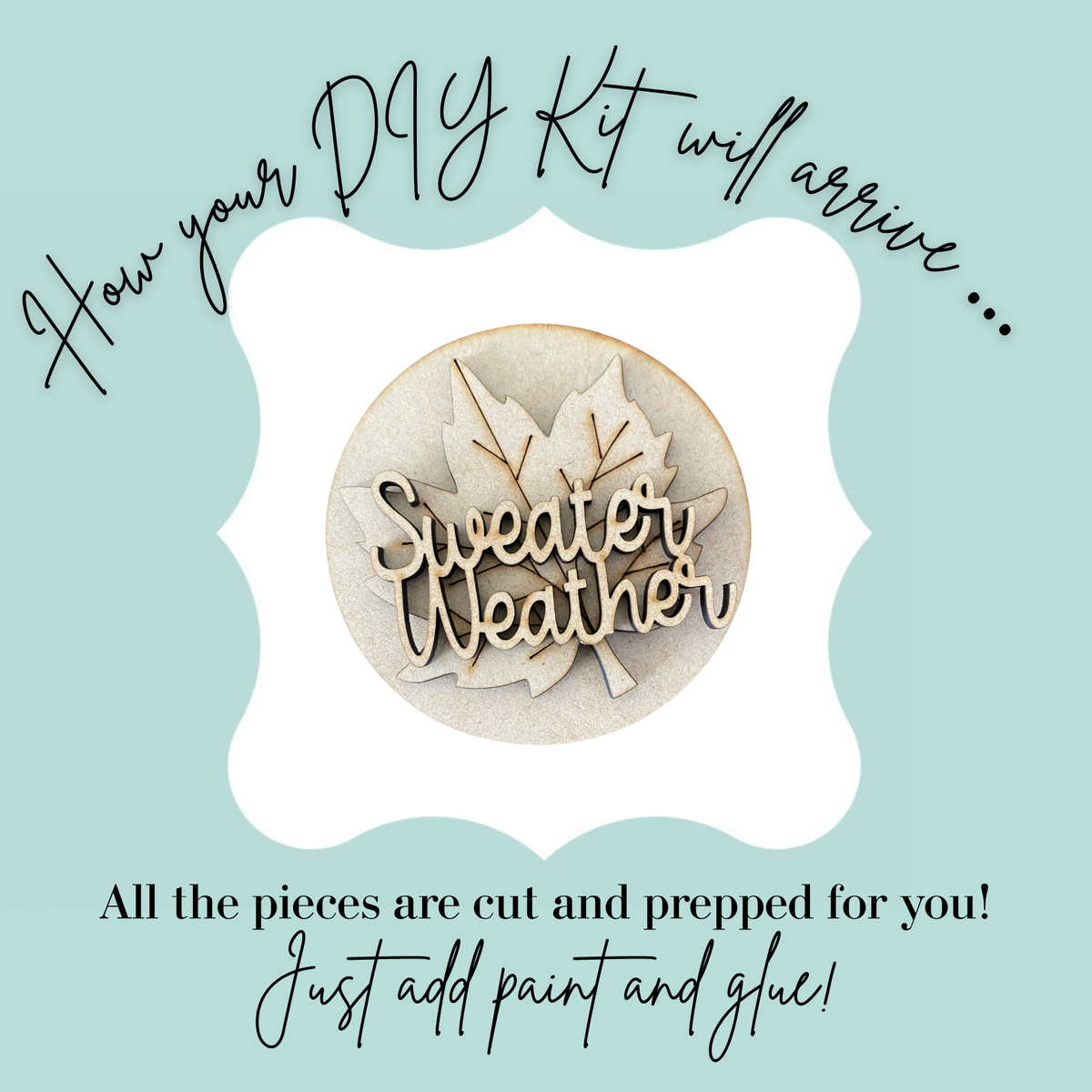 Sweater Weather 3” Round DIY Kit