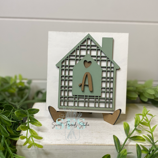 Home Sweet Home Monogram DIY Mini Kit