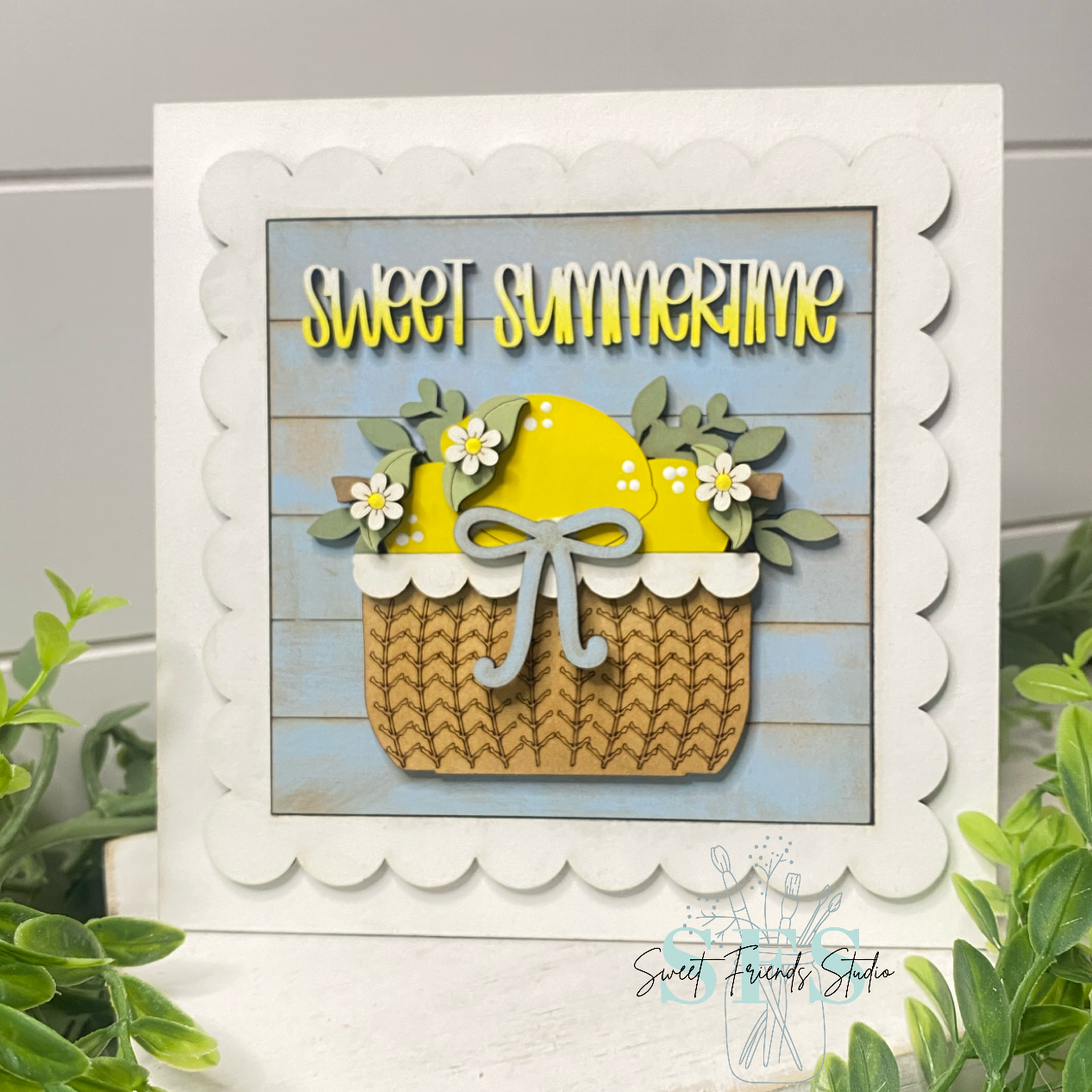 Sweet Summertime Basket DIY Mini Kit