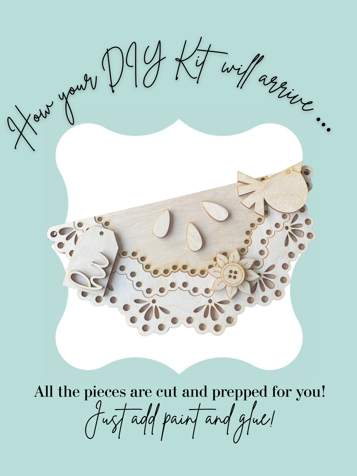Sweet Summer Watermelon DIY Door Hanger Kit