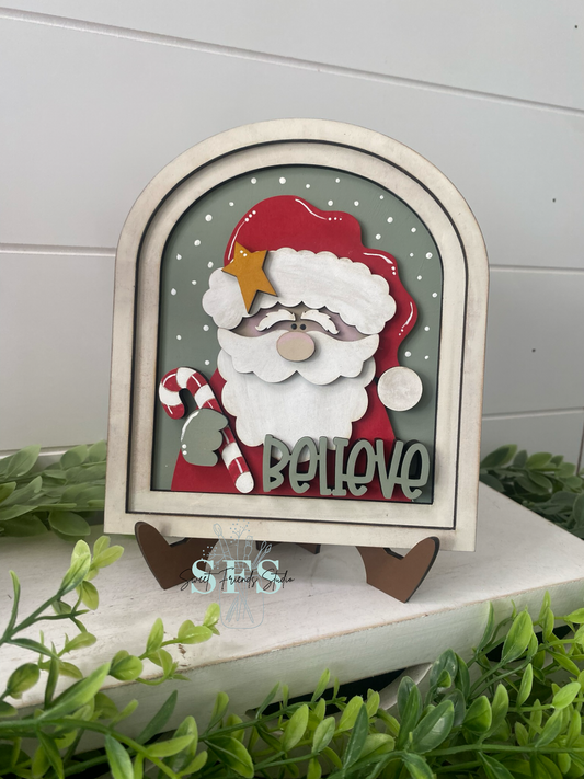 Believe Santa Arch DIY Kit